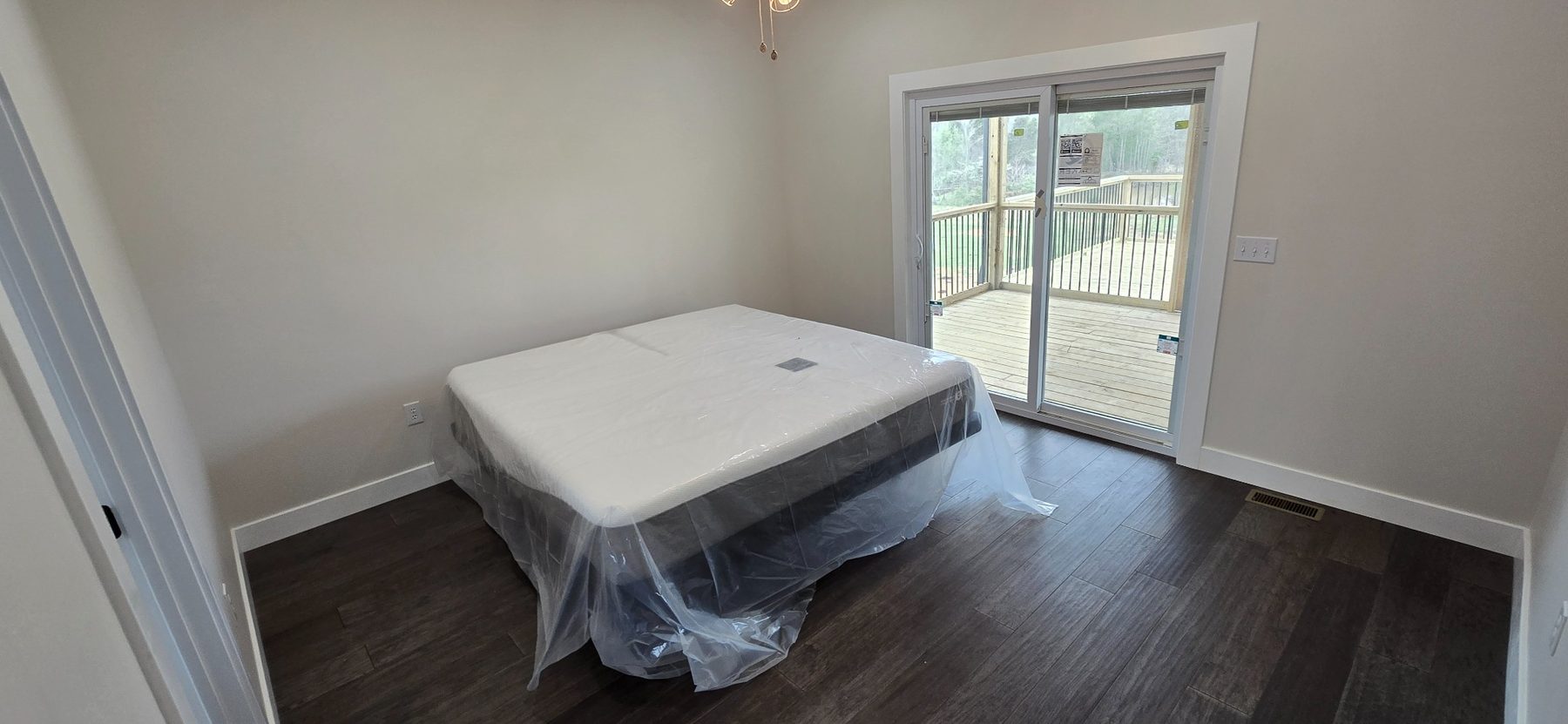 Bedroom with a bed and window