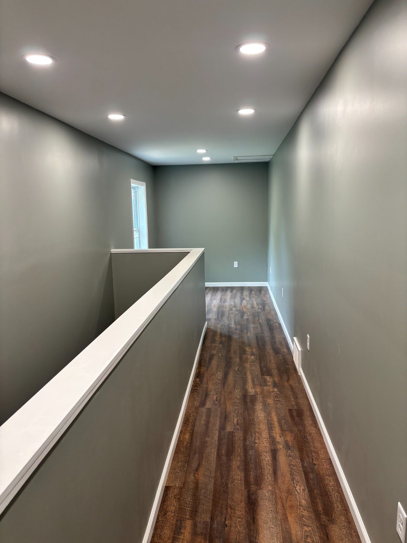 Hallway in the living quarters