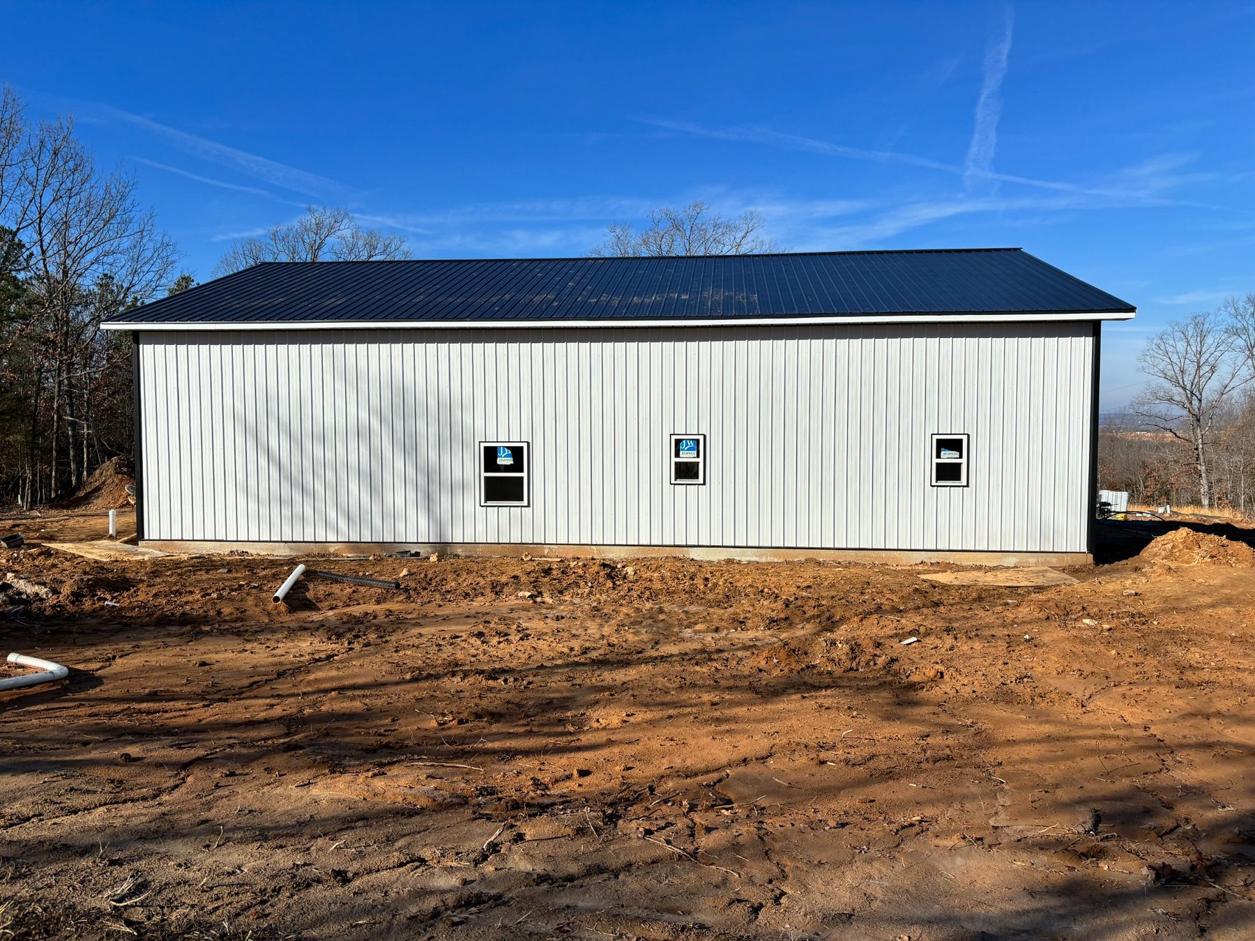 Long side of the Shop House