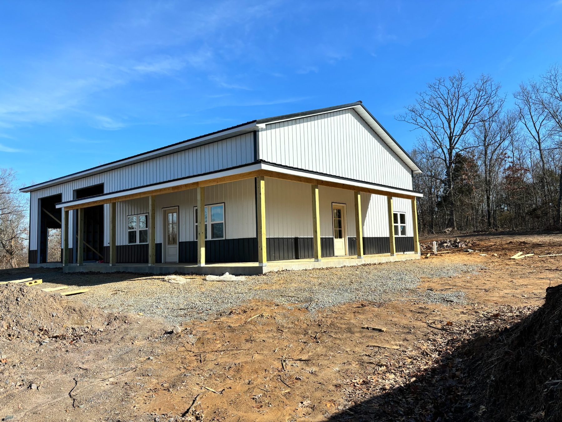 Shop House with covered porch